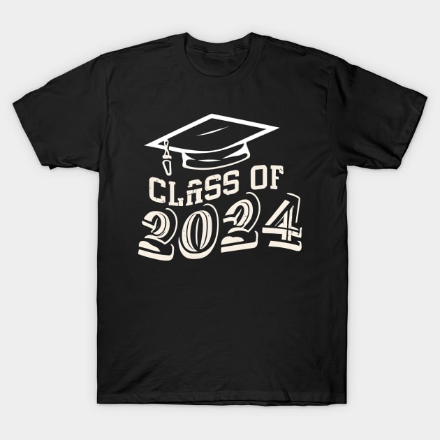 Class of 2024 T-Shirt by NomiCrafts